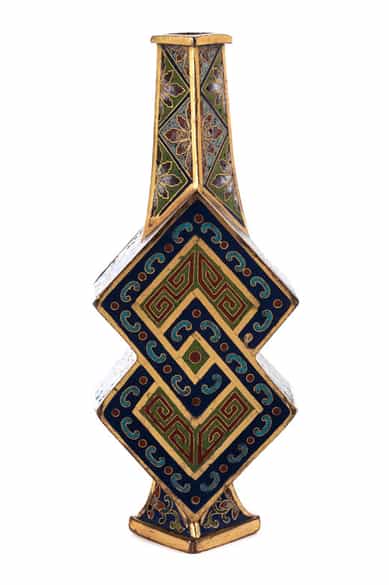 Detailabbildung:  Seltene Lozenge Vase