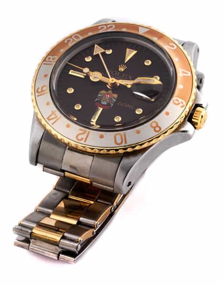 Detailabbildung:  ROLEX GMT Master Tigereye 