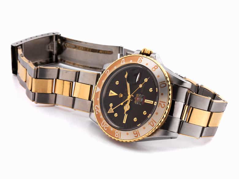 Detailabbildung:  ROLEX GMT Master Tigereye 