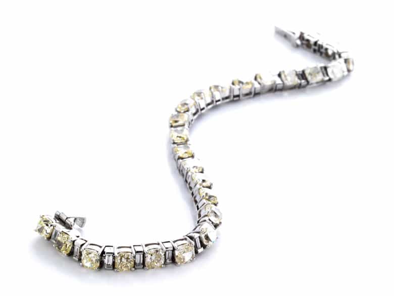 Detailabbildung:  Diamantarmband