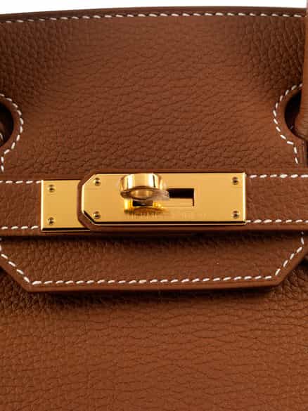 Detailabbildung: Hermès Birkin Bag 30 cm Gold 