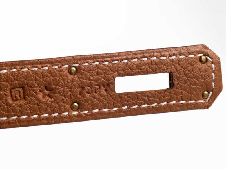 Detailabbildung: Hermès Birkin Bag 30 cm Gold 