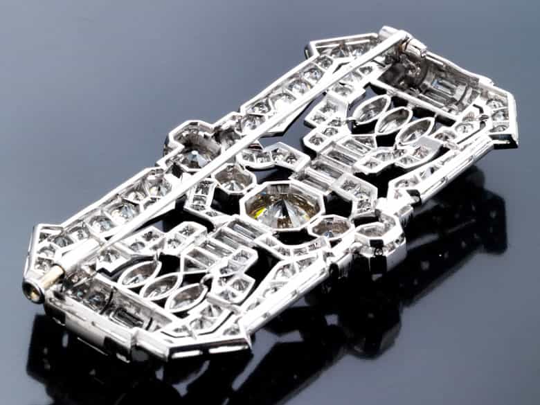 Detailabbildung:  Diamantbrosche