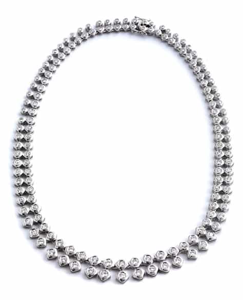 Detailabbildung:  Brillantcollier