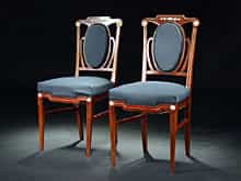 Paar Stühle im Empire-Stil