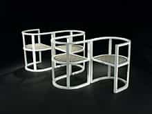 Vier Bauhaus-Stühle