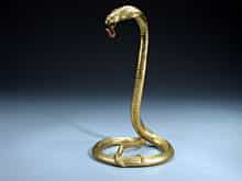 Taschenuhren-Halter in Form einer Kobra-Schlange