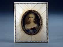 Miniaturportrait der Kaiserin Katharina