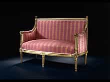 Kleines französisches Louis XVI- Sitzmöbel