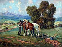 Adalbert Rogge 1861 Schwiebus - 1920, Berliner Maler