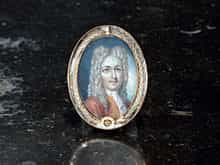 Ovales Miniatur-Portrait