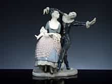 Porzellangruppe Tanzendes Paar