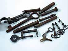 Konvolut Werkzeuge und Schlüssel