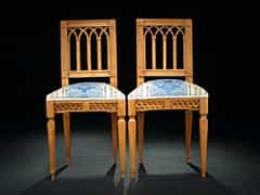  Paar Louis XVI-Stühle