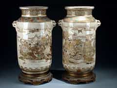  Paar Satsuma-Vasen