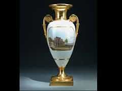 Seltene Empire-Meissen-Vase, um 1838