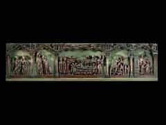 Nordfranzösische, gotische Predella um 1500