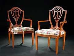  Chippendale-Stühle.
