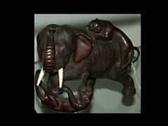  Elefant aus Bronze