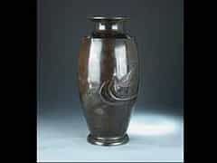  Große Bronze-Vase