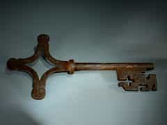 Eiserner Schlüssel eins Portals oder einer Kirche