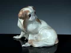 Porzellan-Figur, Pekinesenhündchen