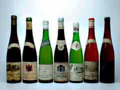 Eine Sammlung reifer deutscher Weissweine aus grossen Jahren 0,7l 1950, 1953, 1959 u. 1971 
