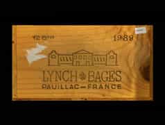 Château Lynch-Bages 1989 0,75l 98P Winespectaor, 96P Parker