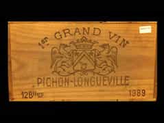 Château Pichon Longueville Baron 1989 0,75l 95P Parker, 98P Winespectator