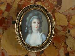 Miniaturportrait der Marie-Luise von Preussen