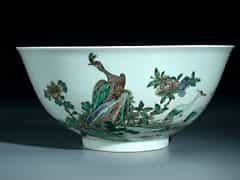 Feine chinesische Porzellanschale der Yongcheng-Periode, 1723 - 1735