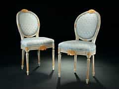 Paar Louis XVI-Stühle