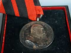 Ehrenmedaille zum 25. Regierungsjubiläum von König Karl von Württemberg,
