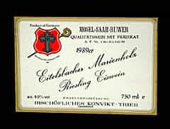 Eitelsbacher Marienholz Riesling Eiswein 1989 0,75l (Mosel-Saar-Ruwer, Deutschland)
