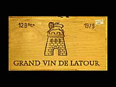 Château Latour 1979 0,75l Pauillac 1er Cru Classé (Bordeaux, Frankreich)