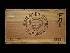 Château du Tertre 1989 0,75l Margaux 5ème Cru Classé (Bordeaux, Frankreich)