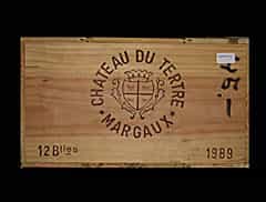 Château du Tertre 1989 0,75l Margaux 5ème Cru Classé (Bordeaux, Frankreich)