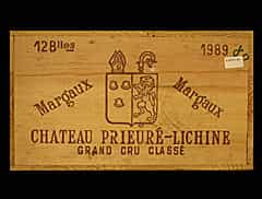 Château Prieuré Lichine 1989 0,75l Margaux 4ème Cru Classé (Bordeaux, Frankreich)
