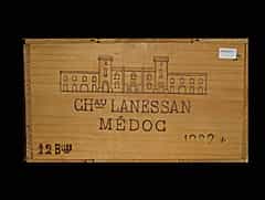 Château Lanessan 1982 0,75l Haut-Mèdoc Cru Bourgeois (Bordeaux, Frankreich)