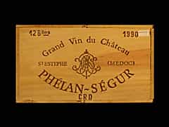 Château Phelan Ségur 1990 0,75l St-Estèphe Cru Grand Bourgeois Exceptionnel (Bordeaux, Frankreich)