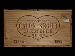 Château Calon Ségur 1988 0,75l St.Estèphe 3ème Cru Classé (Bordeaux, Frankreich)
