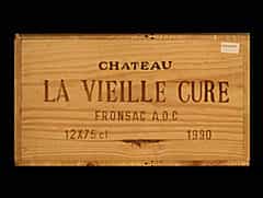 Château Vieille Cure 1990 0,75l Fronsac AC (Bordeaux, Frankreich)