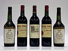 Konvolut reifer Bordeaux 1979 bis 1995 (Bordeaux, Frankreich)