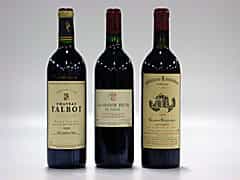 Konvolut reifer Bordeaux Weine von 1978-1990 (Bordeaux, Frankreich)