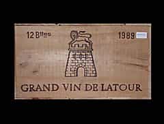 Château Latour 1989 0,75l Pauillac 1er Cru Classé (Bordeaux, Frankreich)