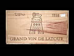 Château Latour 1998 0,75l Pauillac 1er Cru (Bordeaux, Frankreich)