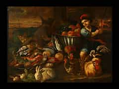Niccola Murin Recco Neapel 17./18.Jhdt., zug. Sohn des Giuseppe Recco, 1634 - 1695 Neapel