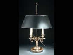 Elektrifizierte Tisch-Stehlampe im klassizistischen Stil 