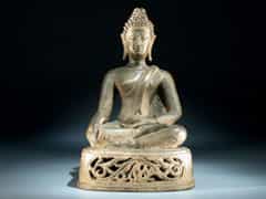 Buddha-Figur in Bronze