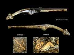 Selten reich verbeinte Radschloß-Reiterpistole des 17. Jahrhunderts - Hampel  Kunstauktionen
